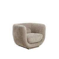 SESSEL Kialy Braun 105/85/81 cm - Braun, Holz (85/81/105cm) - Light & Living