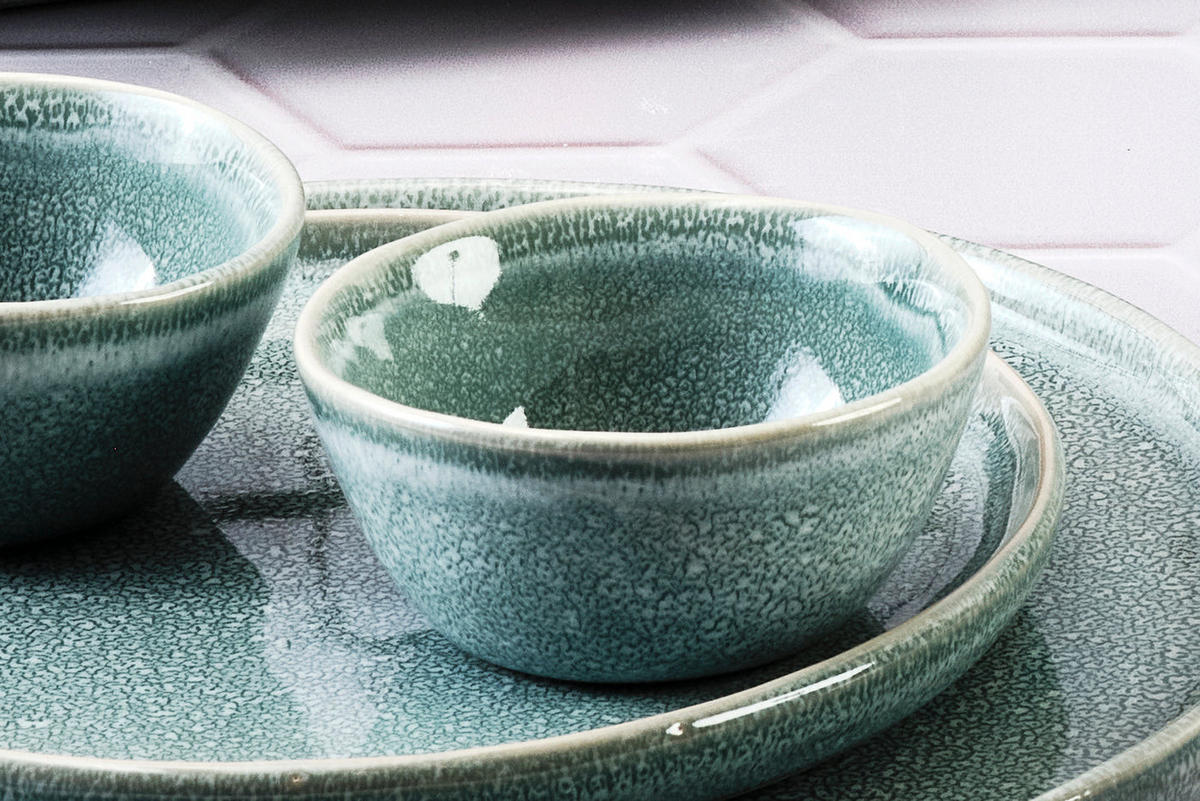 SCHALEN Magma Ø9cm - 6er-Set - Cobalt - Blau, Keramik (9cm) - Björn