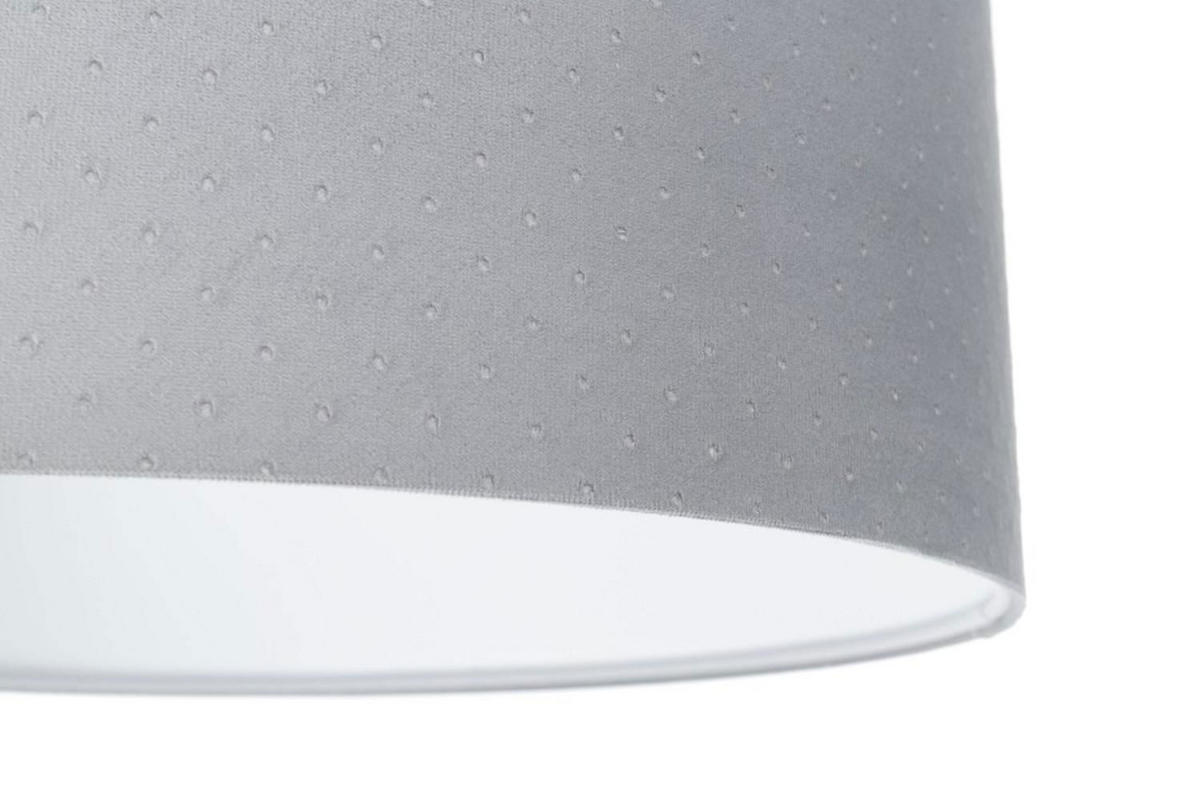 HÄNGELEUCHTE Grau 60/30 cm - Weiß/Grau, Kunststoff (60/1.1/30cm) - ONZENO