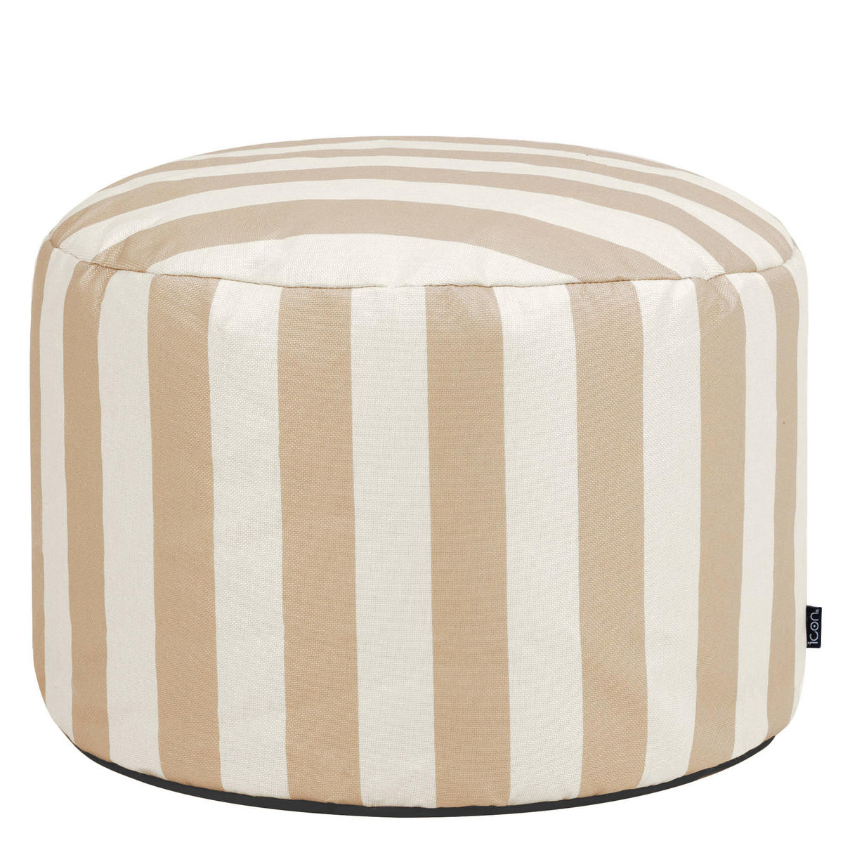 SITZPOUF Milano - Taupe, Textil (55/35/55cm) - icon
