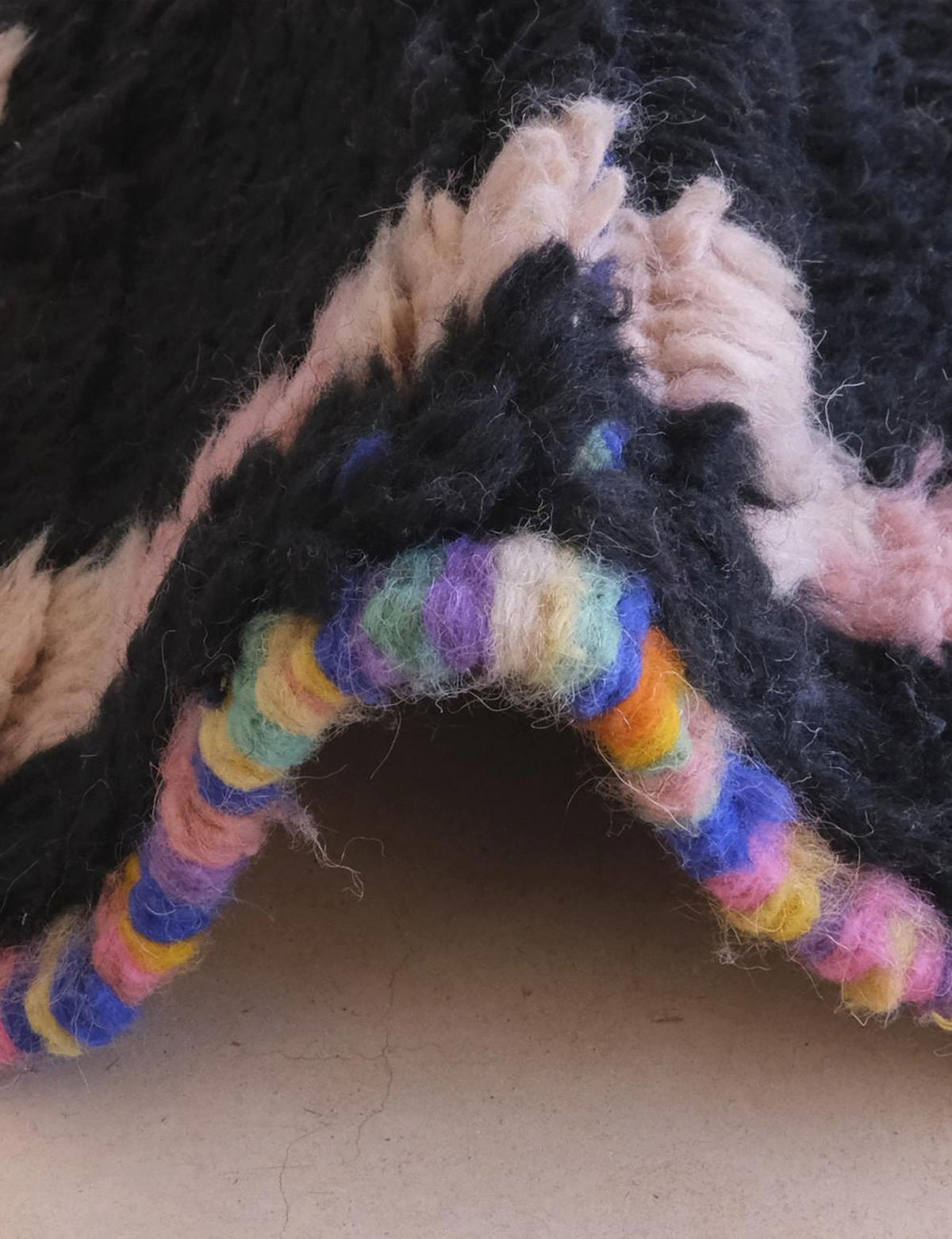 BERBERTEPPICH aus reiner Wolle 159x 251 cm - Multicolor, Naturmaterialien (159/251cm) - AFK Living