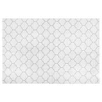 KURZFLOR-OUTDOOR-TEPPICH Aksu 200/140 cm - Grau, Kunststoff (140/200cm) - Beliani