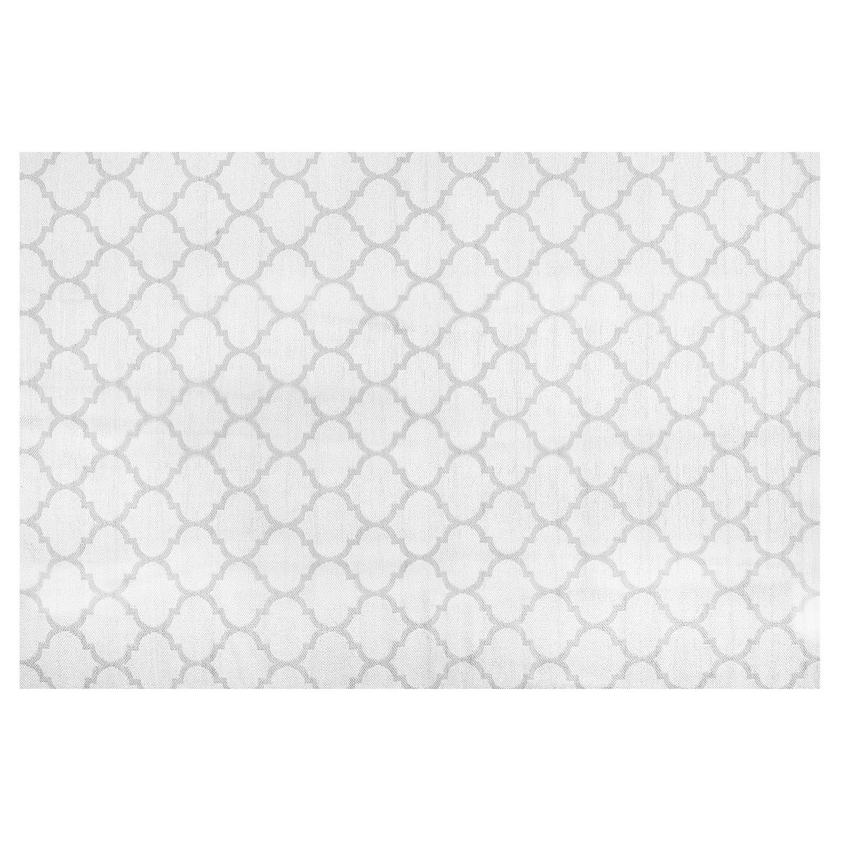 KURZFLOR-OUTDOOR-TEPPICH Aksu 200/140 cm - Grau, Kunststoff (140/200cm) - Beliani