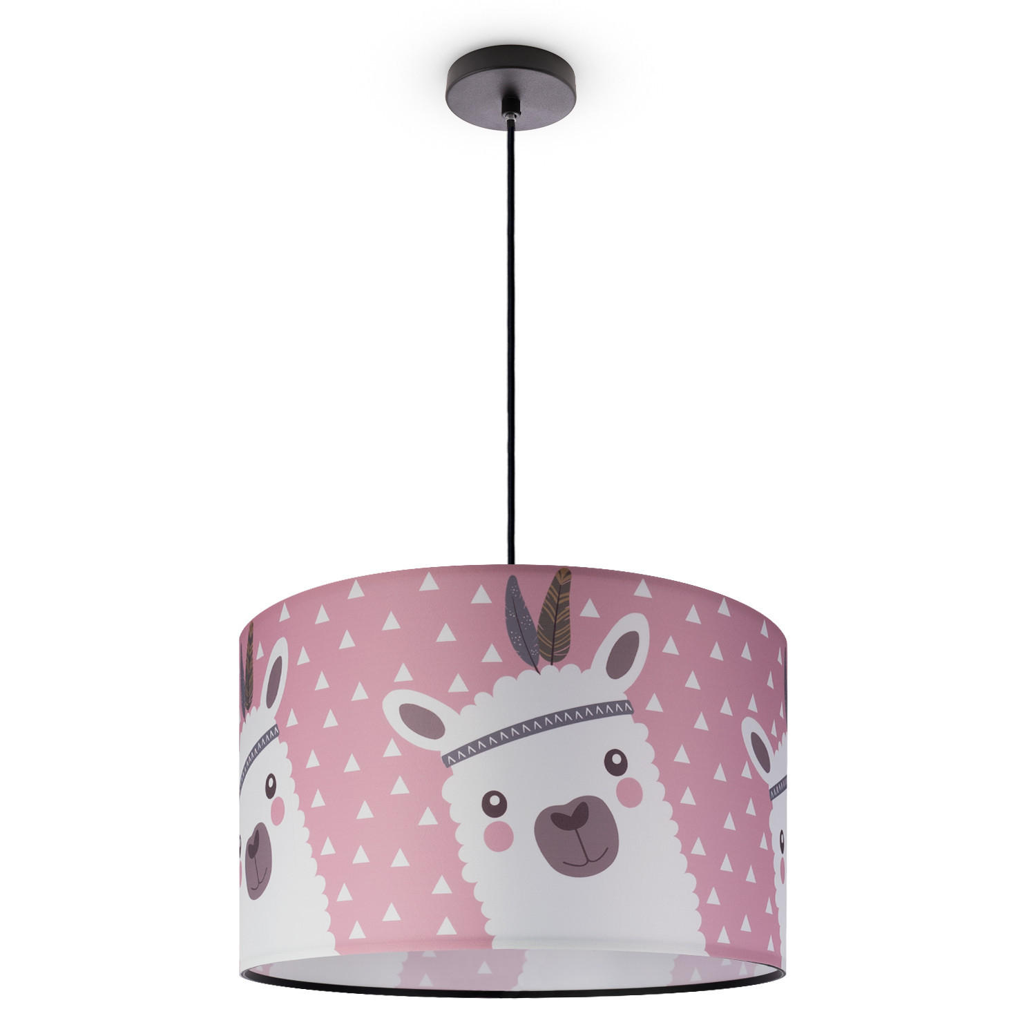 PENDELLEUCHTE Hugo Pd1 Ela 214 - Schwarz, Metall (45.5/45.5/27cm) - Paco Home