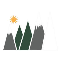 WANDAUFKLEBER 80x129cm - Gebirge - Multicolor, Kunststoff (80/129/0.1cm) - Wallfluent