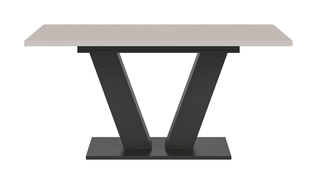 ESSTISCH MOTION (B/H/T: ca. 150/76/90 cm) in grau/Kaschmir - Grau, Holzwerkstoff (90/150/76cm)