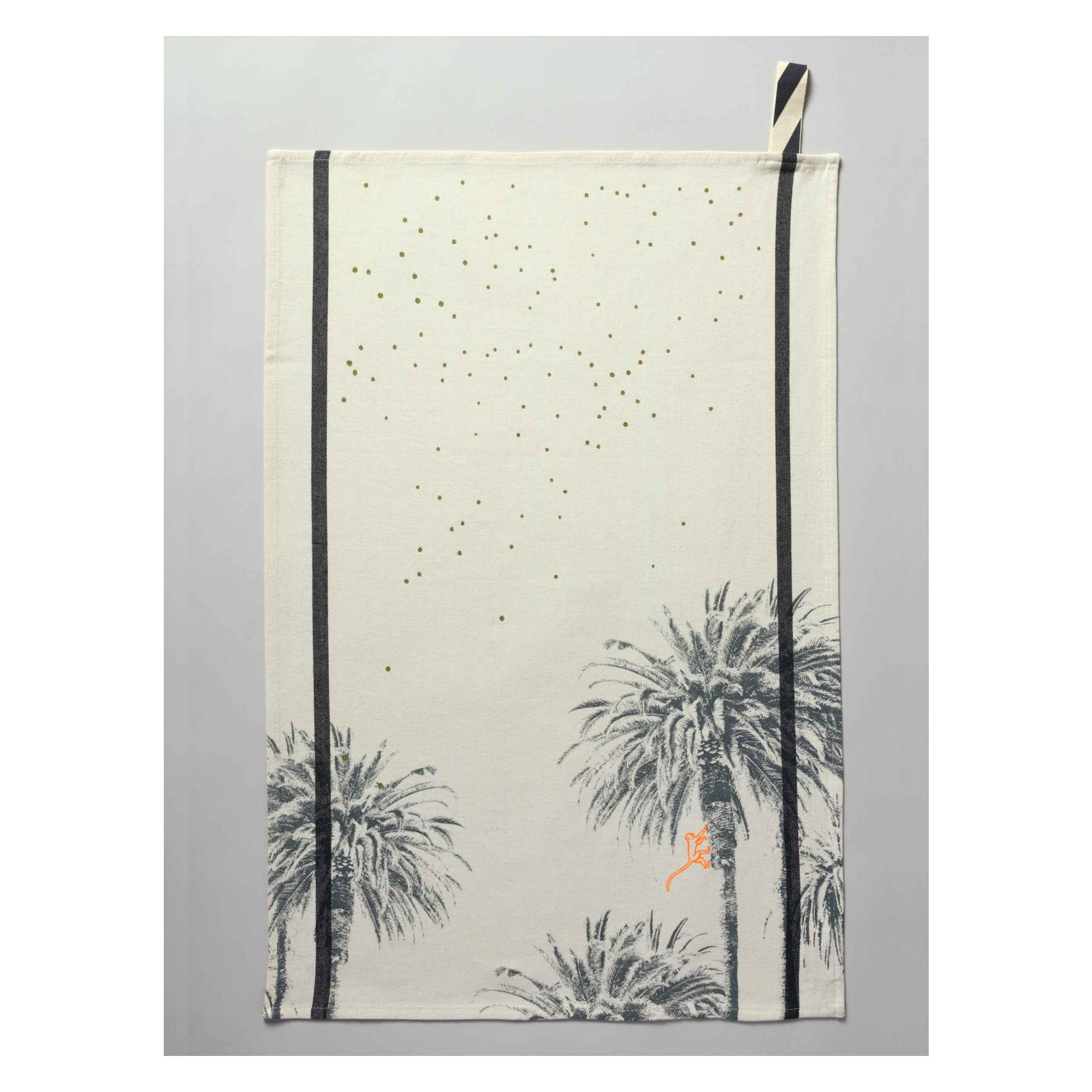 KÜCHENTUCH Pamela ekrü 50 x 70 cm - Weiß, Textil (70/50cm)