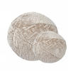 SET AUS ZWEI ZIERKISSEN Happy Pill Beige 13/30 cm - Beige, Textil (30/30cm) - Maison de Reve