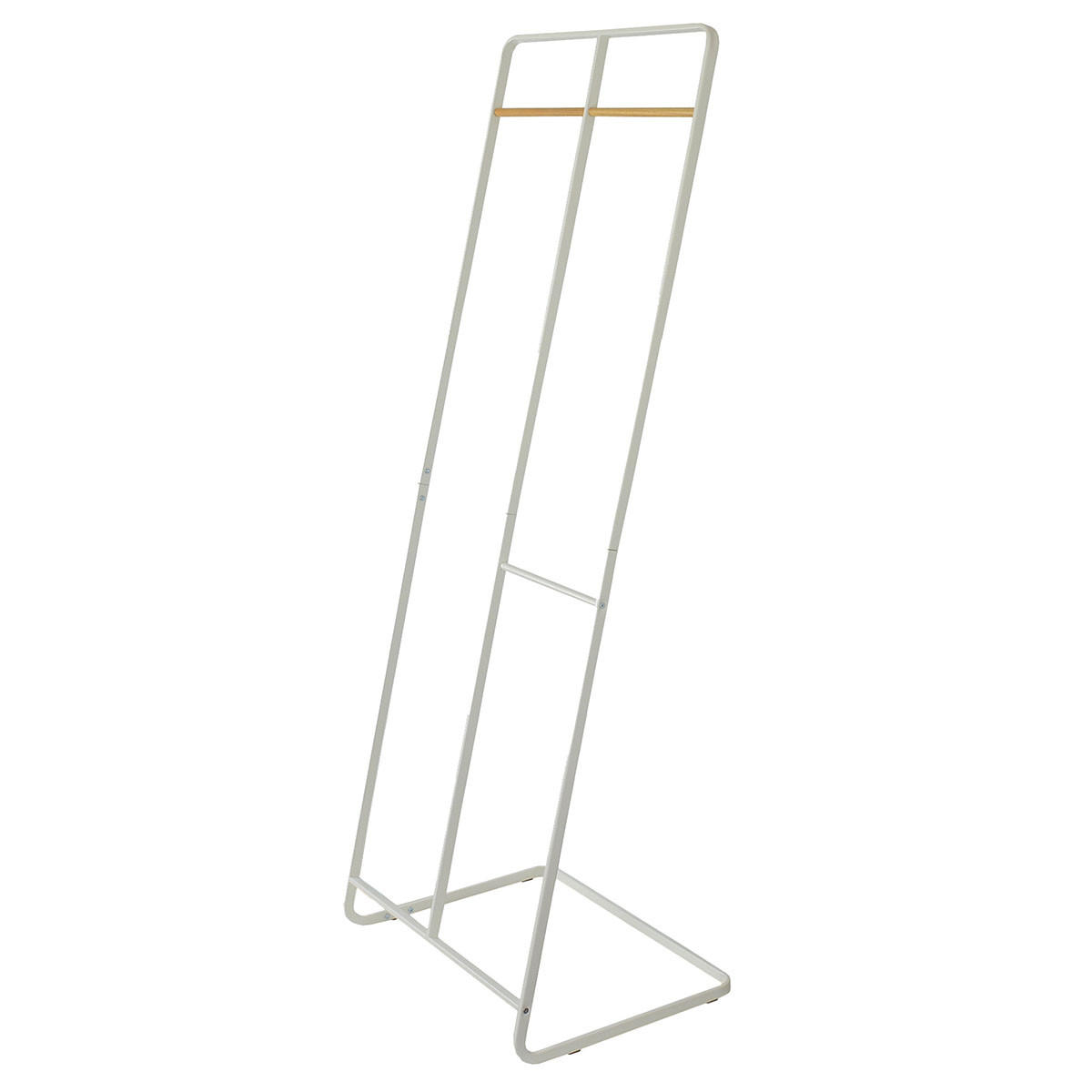 GARDEROBENSTÄNDER Tower weiß 61/163/45 cm freistehend - Weiß, Metall (45/163/61cm) - Yamazaki