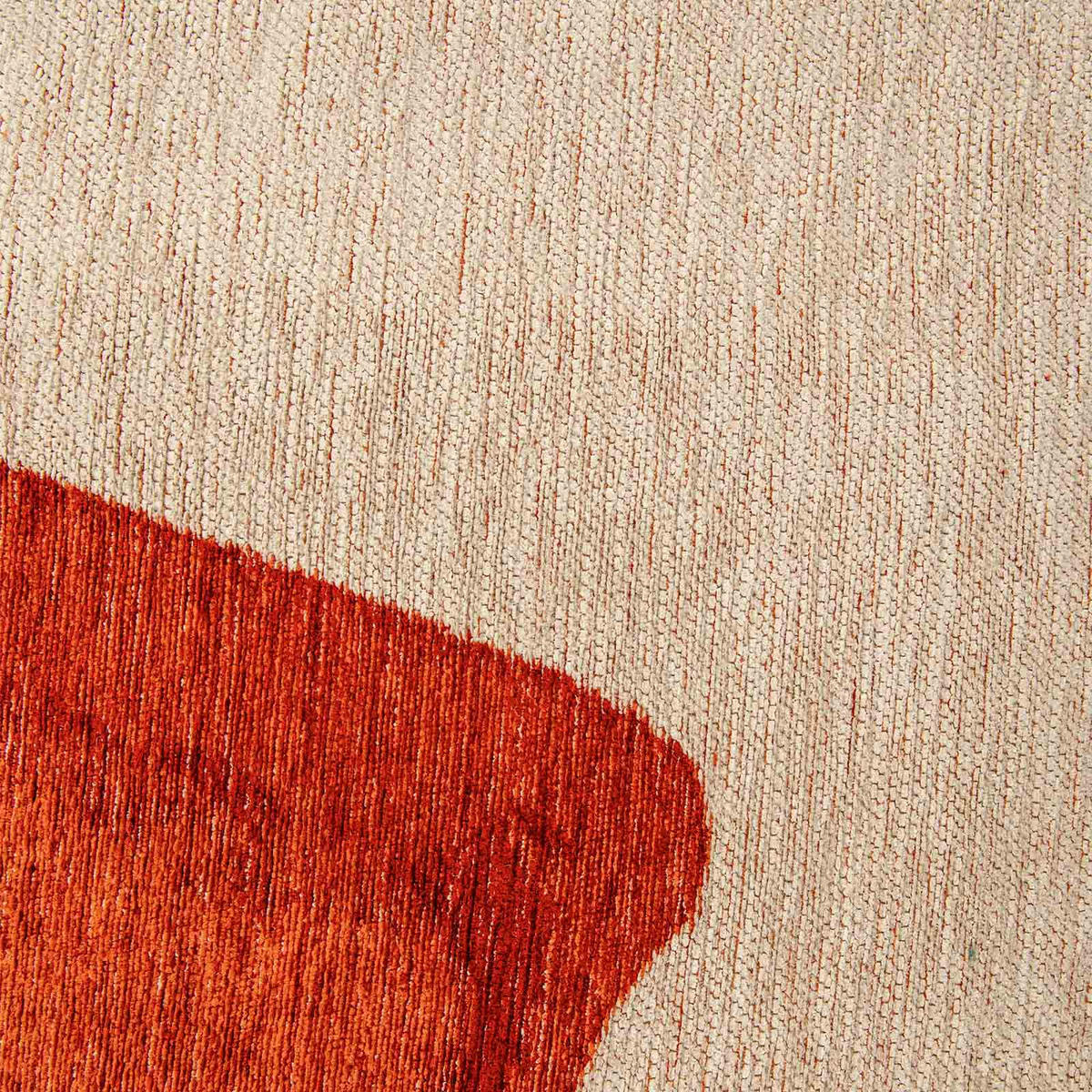 TEPPICH Corner Bauxite 80/150 cm - Rot, Textil (80/150cm) - Lola&Moi