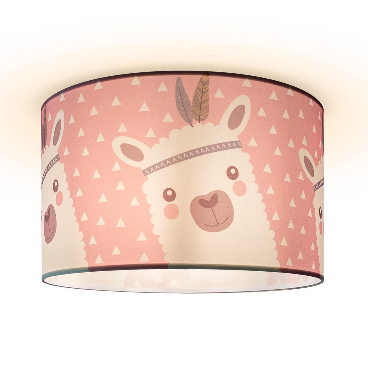 DECKENLEUCHTE Hugo Cl Ela 214 - Weiß, Metall (45.5/45.5/29.5cm) - Paco Home