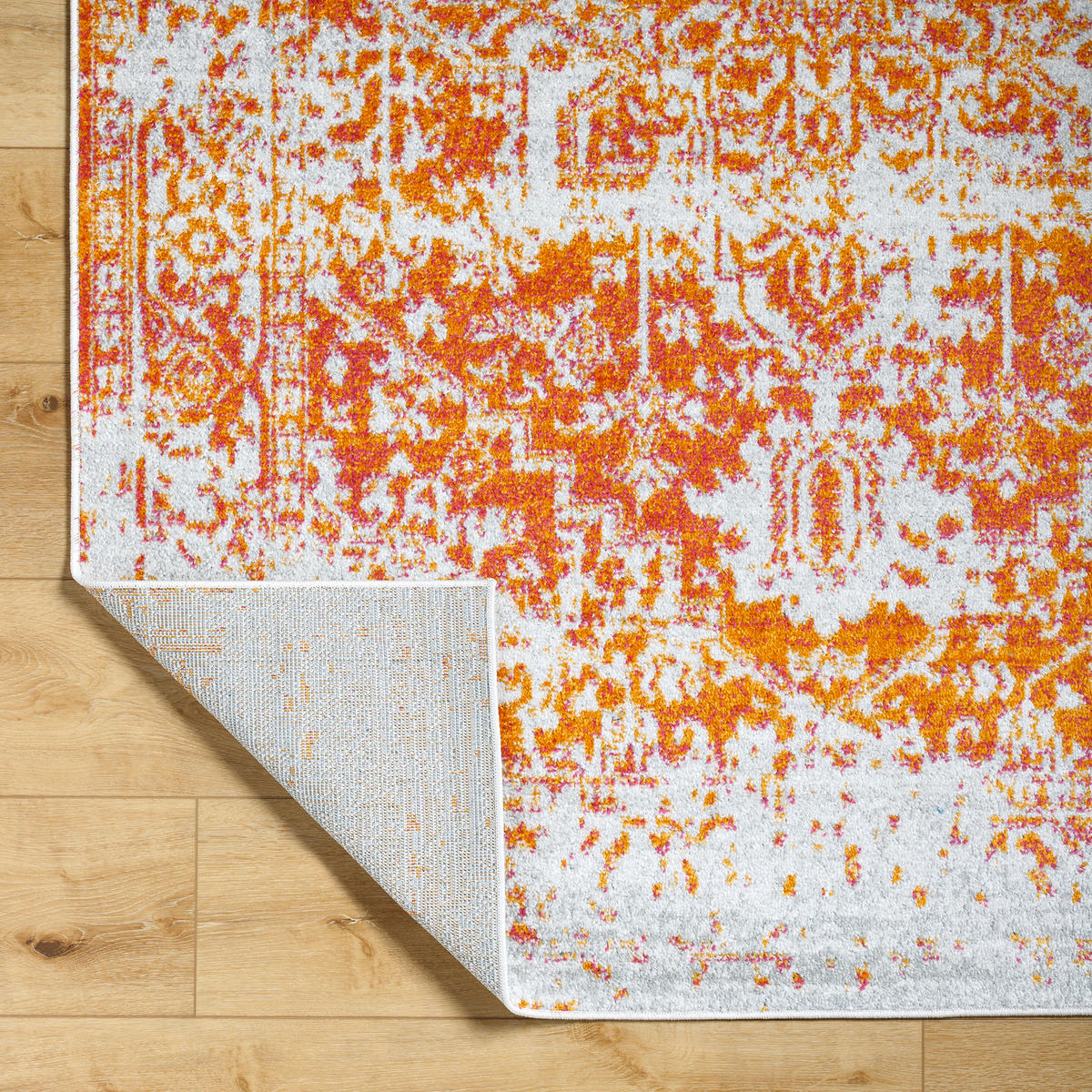 VINTAGE-TEPPICH 160/220 cm Orange - Orange, Naturmaterialien/Textil (160/220cm) - LIVABLISS