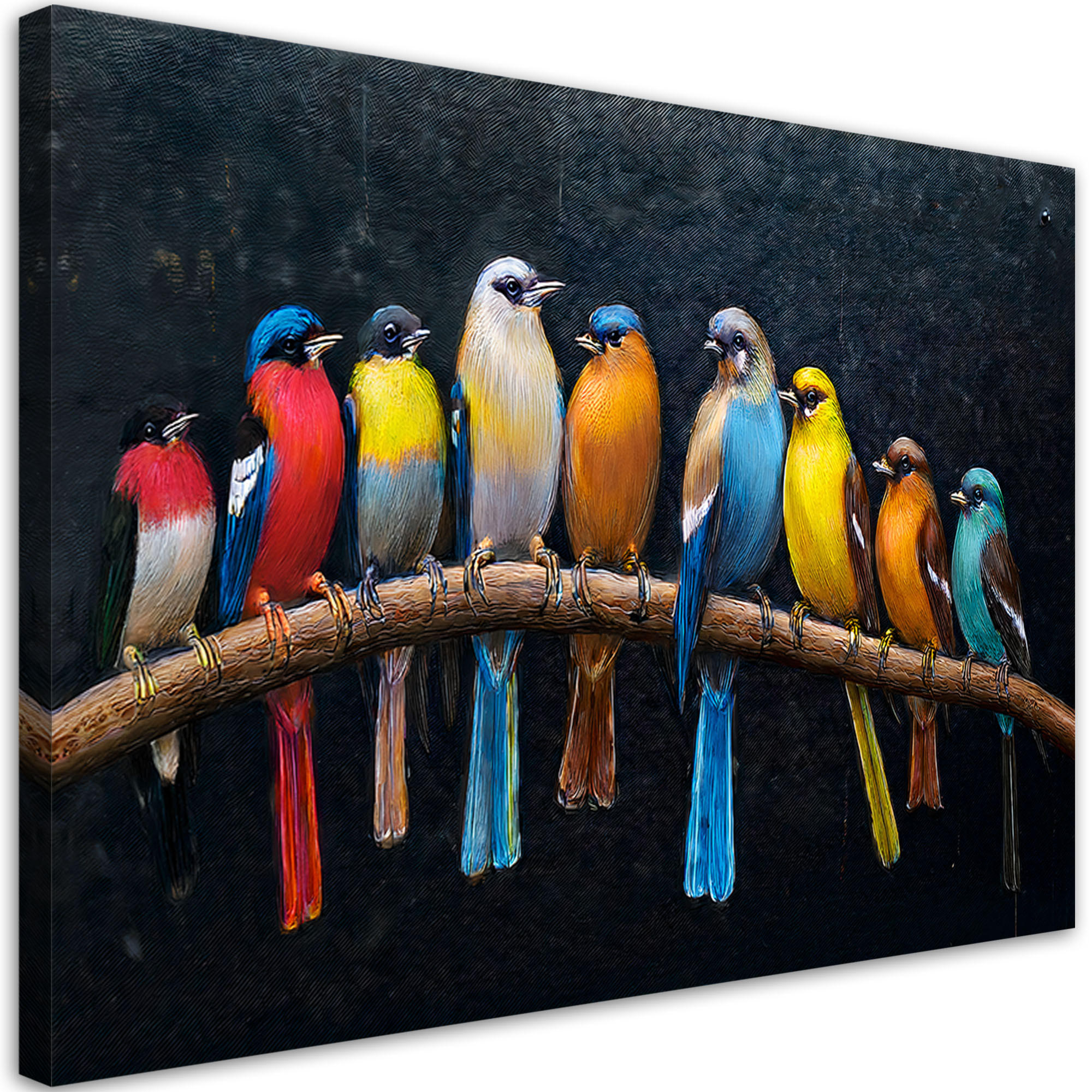Feeby Wandbild Mehrfarbig 60x40 cm