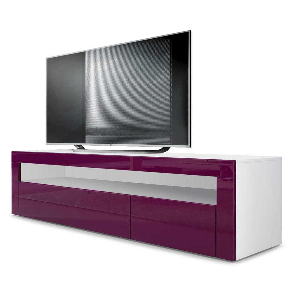 Vladon Lowboard Brombeere 155x46x40 cm