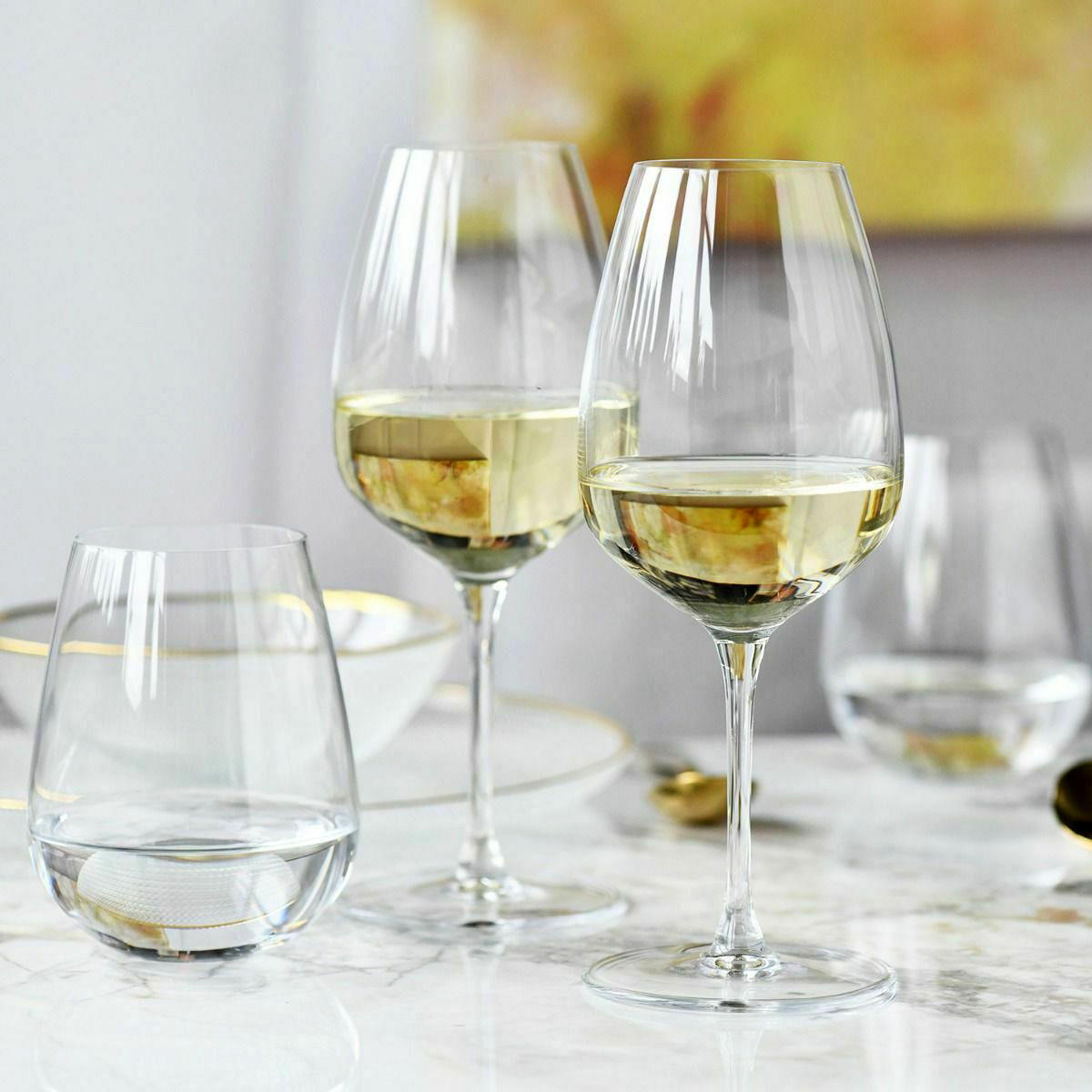 WEISSWEINGLÄSER Duet, 2er-Set, 460 ml - Transparent, Glas (0.46L) - Krosno Glass