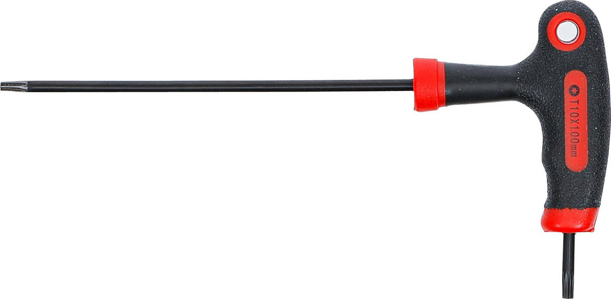 SCHRAUBENDREHER MIT T-GRIFF UND SEITLICHER KLINGE | T-PROFIL (FÜR - Multicolor, Kunststoff/Metall (1/1cm) - BGS technic