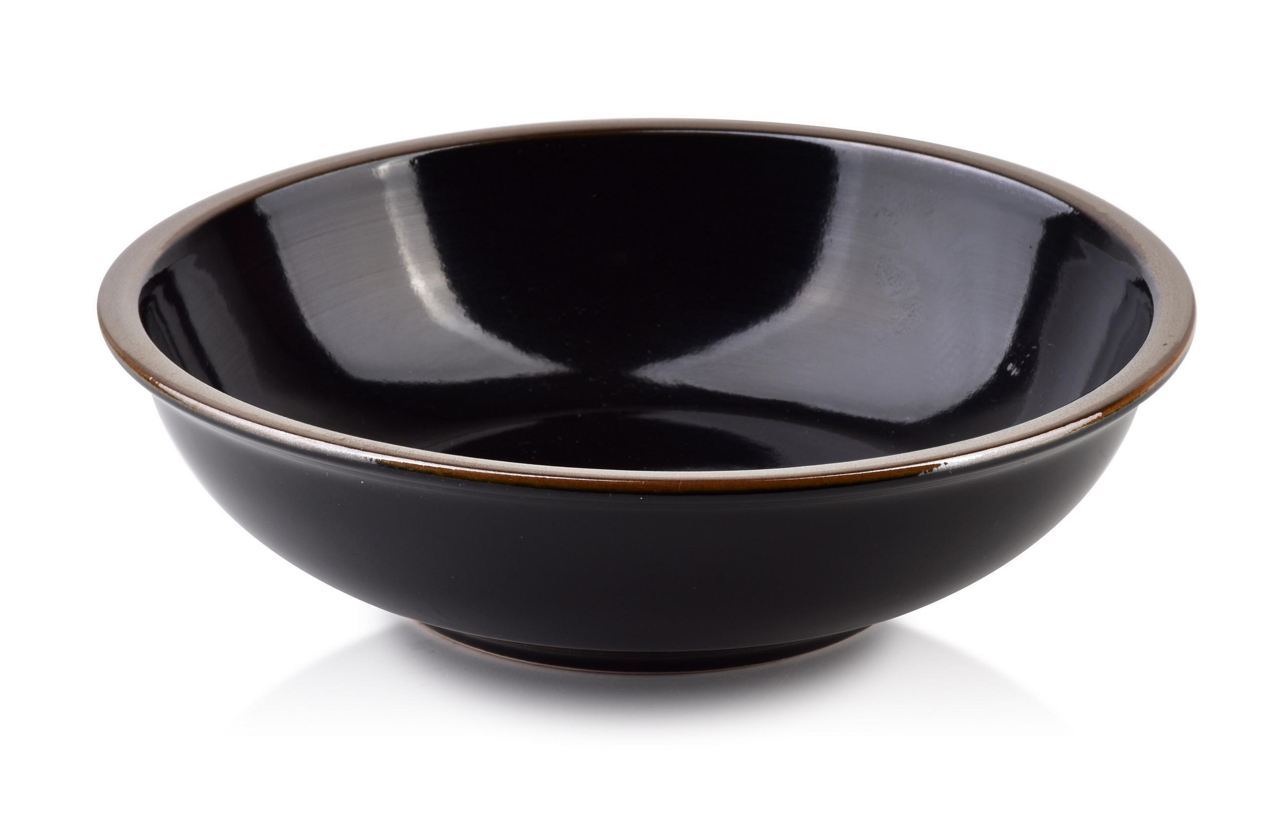 SCHALE Cal Schwarz 18/18/5 cm Keramik - Schwarz, Keramik (18cm) - Mondex