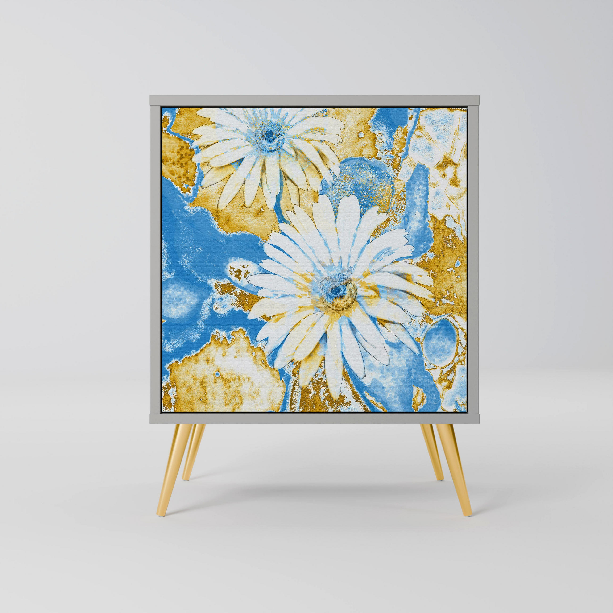 SpaceRebels Sideboard Grau 57.5x75.5x42 cm