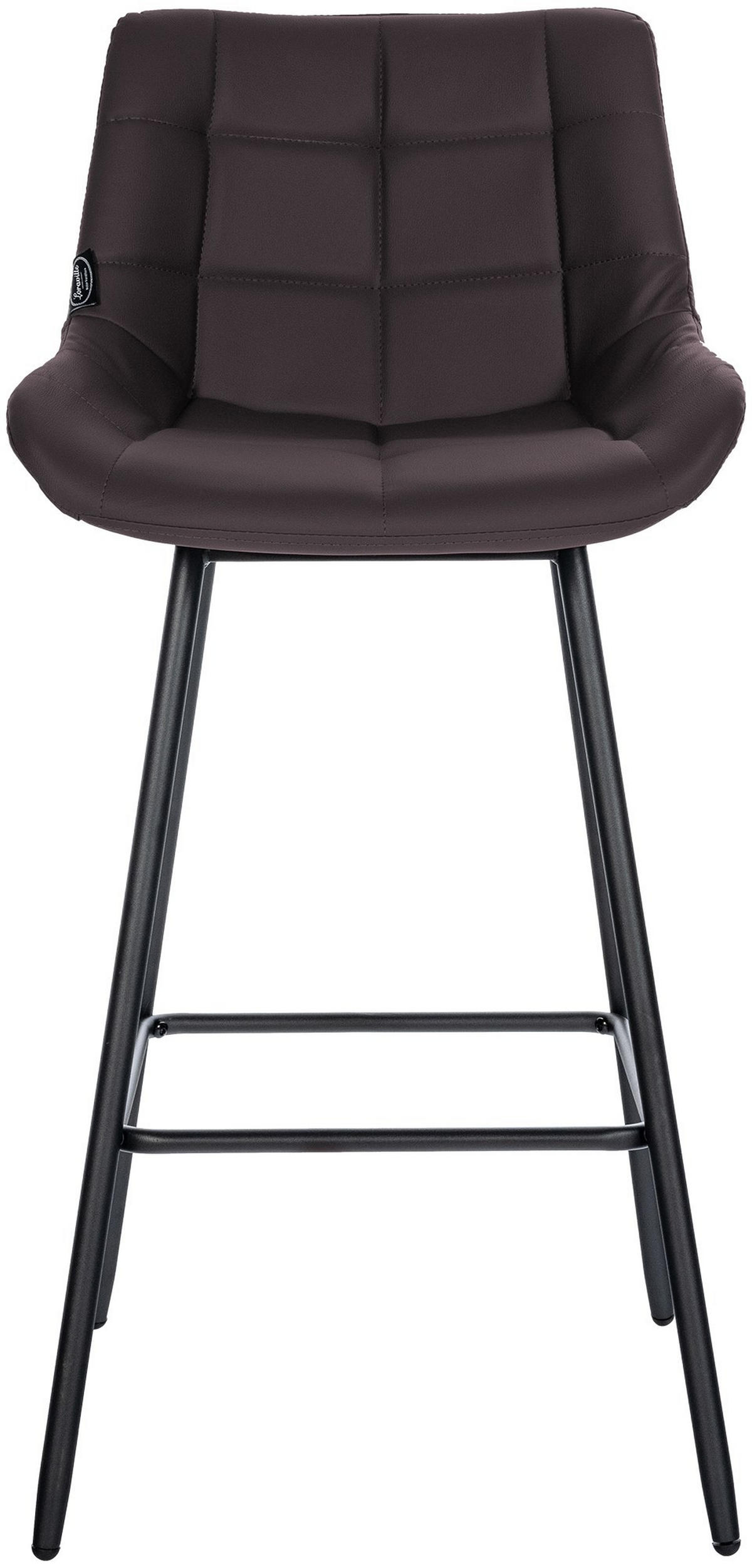 BARHOCKER Weston 104x49x56 cm braun - Braun, Metall (49/104/56cm) - furnicato