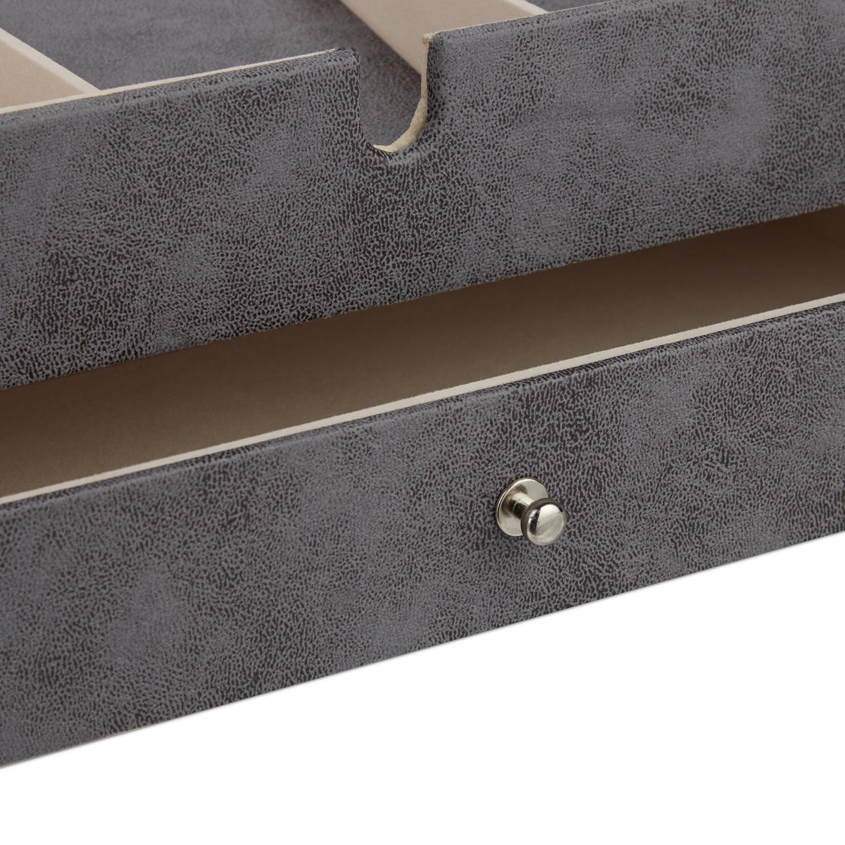 SCHMUCKKÄSTCHEN - Multicolor, Holzwerkstoff/Wellpappe (34/13/31cm) - Relaxdays