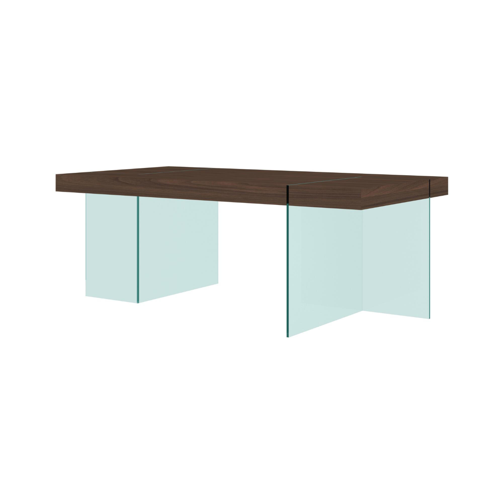 ESSTISCH SOHO Braun 200x105x75 cm - Braun, Holzwerkstoff (105/200/75cm) - FURNLUX