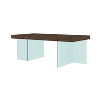 ESSTISCH SOHO Braun 200x105x75 cm - Braun, Holzwerkstoff (105/200/75cm) - FURNLUX