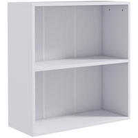 BÜCHERREGAL 60/24/63 cm weiß - Weiß, Karton (60/63/24cm)