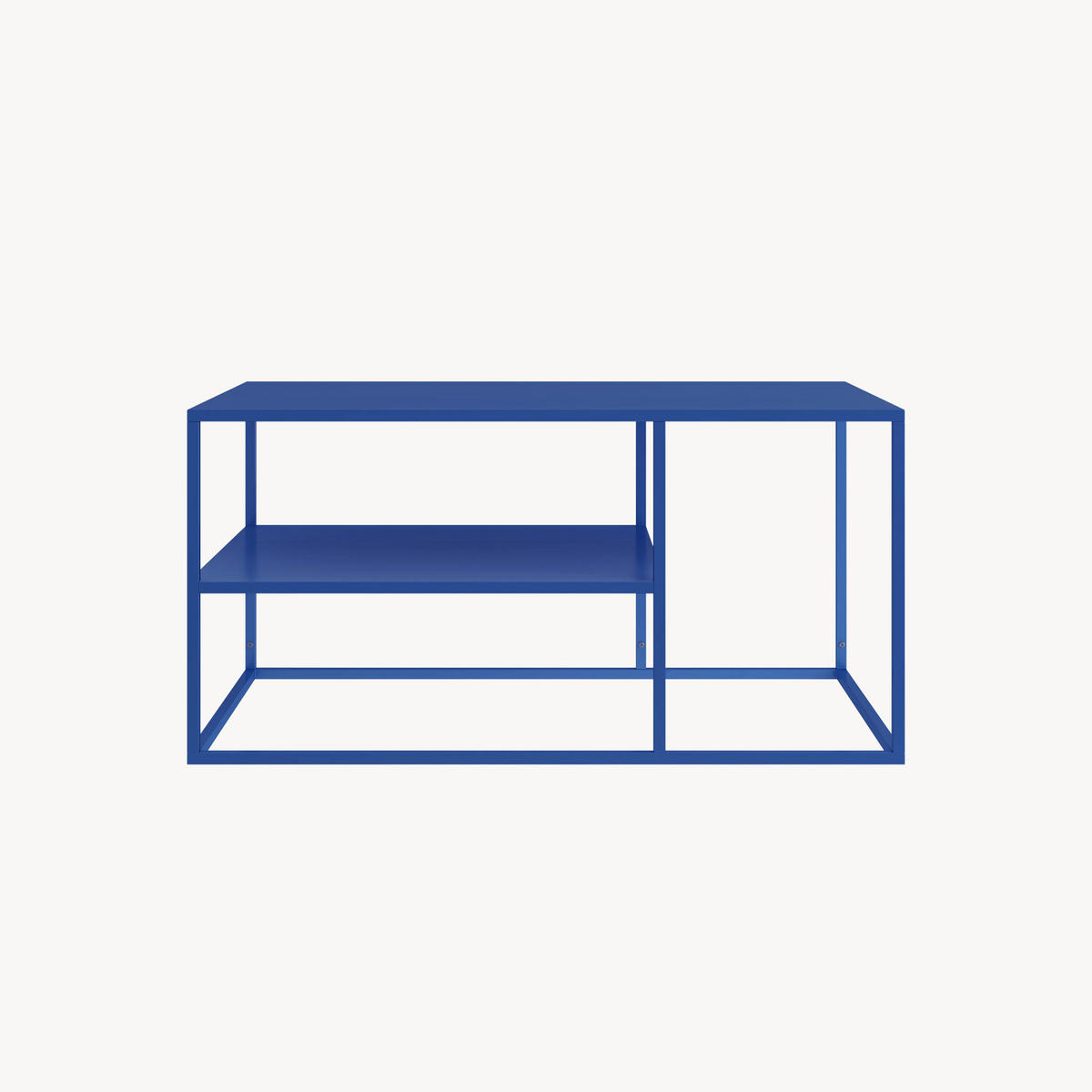 COUCHTISCH Solund 45/90/60 cm - Dunkelblau, Metall (60/90/45cm) - [en.casa]