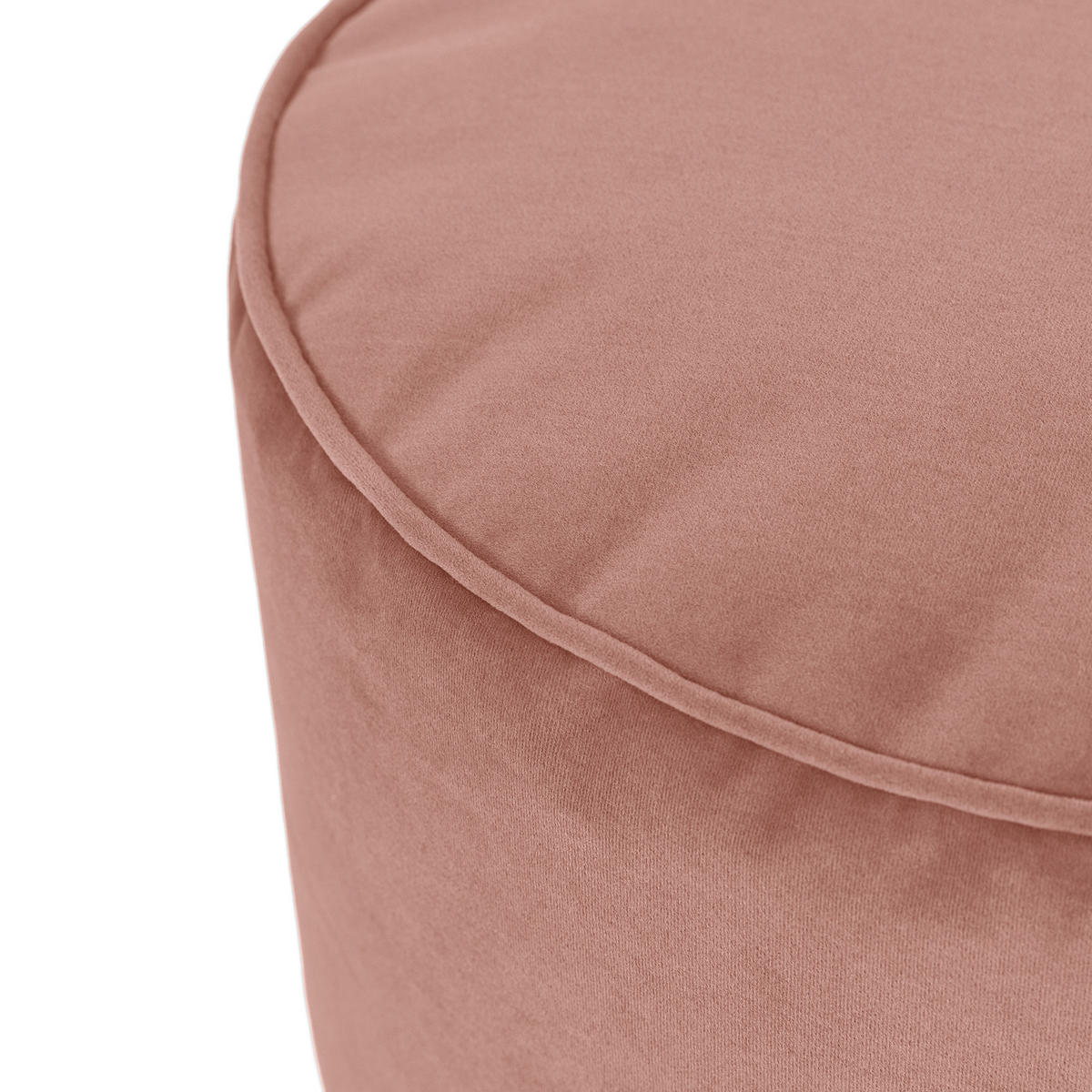 SITZPOUF Rund Milano - Pink, Textil (55/35/35cm) - icon