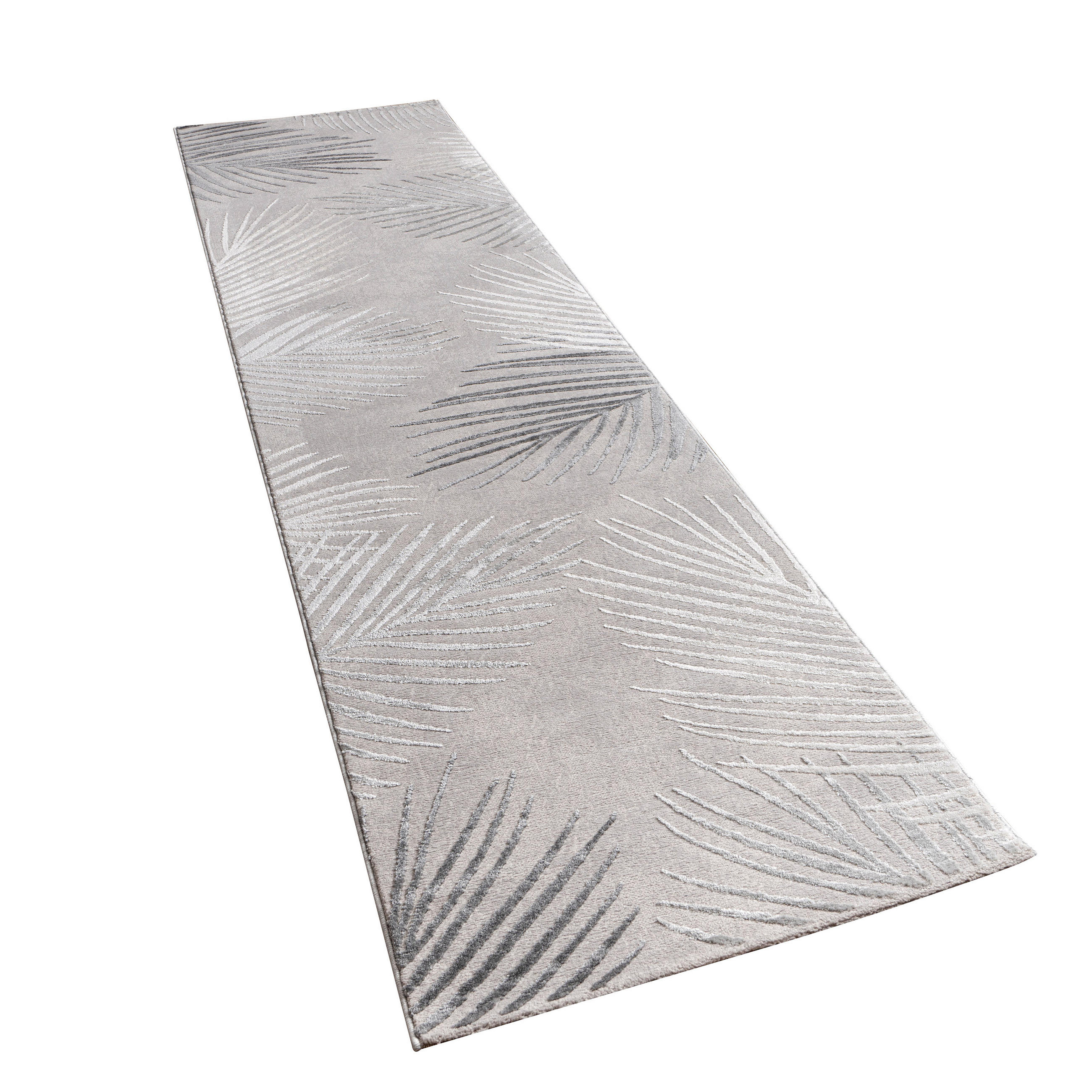 KURZFLORTEPPICH 80/300 cm Tuana 218 - Grau, Textil (80/300cm) - Paco Home