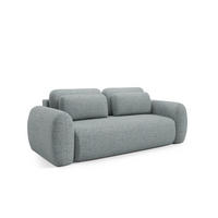 SCHLAFSOFA Gaston - Dunkelgrau, Holzwerkstoff/Textil (266/95/110cm) - Fun Möbel