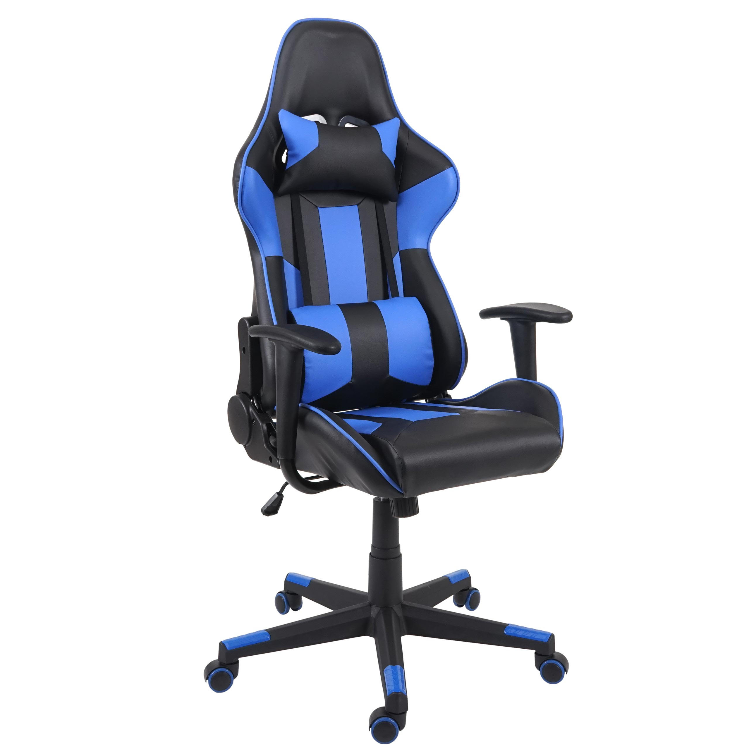 BÜROSTUHL Schwarz, Blau - Blau/Schwarz, Textil (67/136/69cm) - MCW
