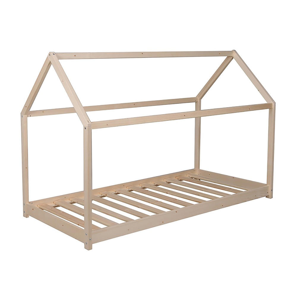 Weber Industries Hausbett Natur 90x190 cm