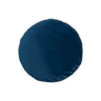 KISSENHÜLLE Rund Samt&Sonders admiral-blau 60 cm Ø - Blau/Dunkelblau, Textil (60/60cm) - beties Heimtextil