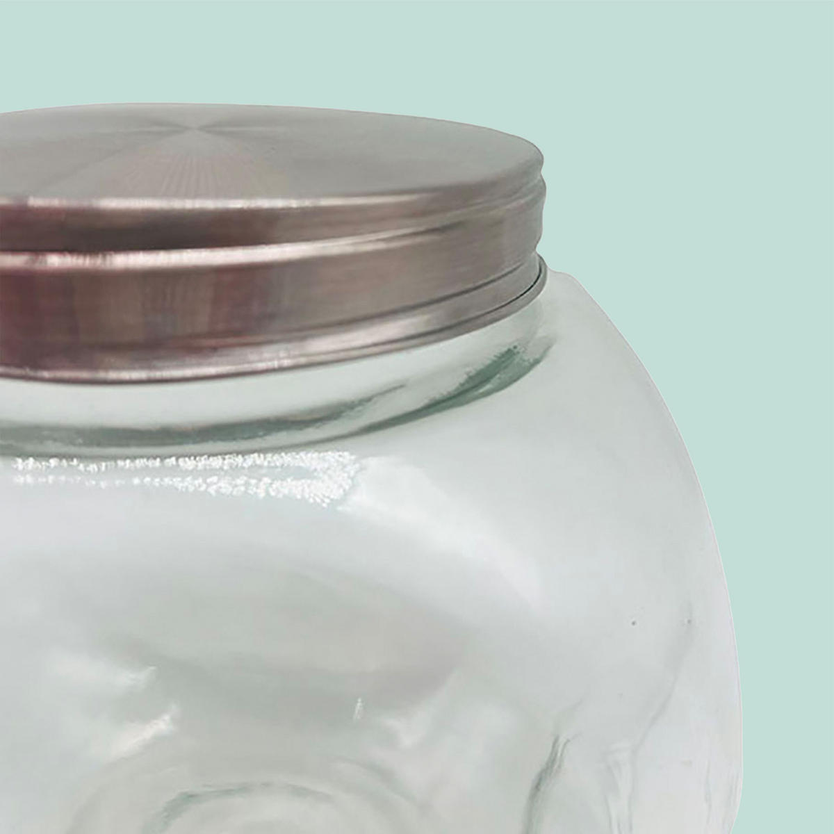 6XBONBONGLÄSER - Transparent, Glas/Kunststoff (10.5/10.5/8cm) - Relaxdays