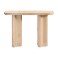 KONSOLENTISCH - 120 cm x 35 cm - Holz, Platte - Beige - LESONA - Beige, Holz (35/120/80cm) - Vente-Unique