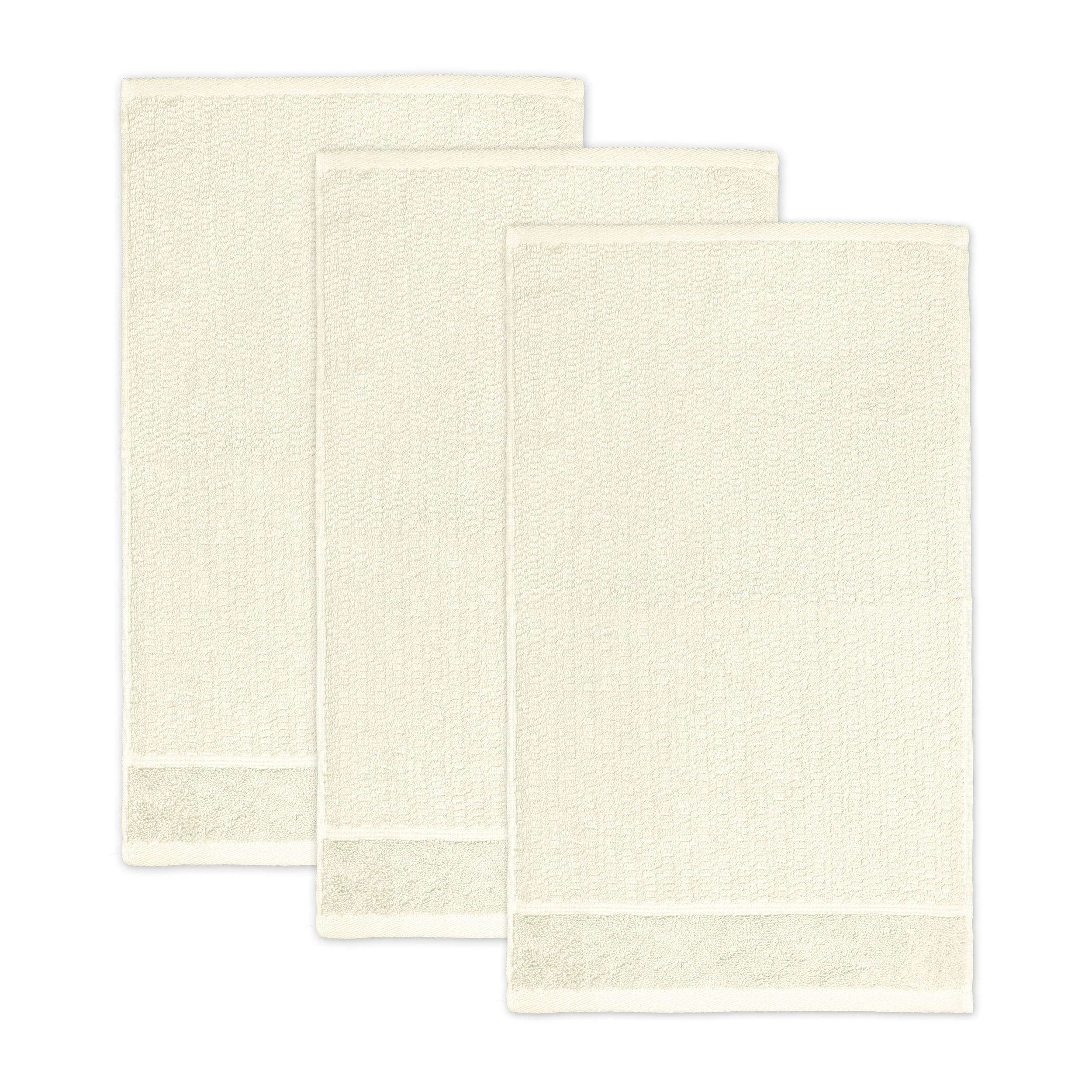 GÄSTETUCH PEARL 3ER PACK - Beige, Textil (30/50cm) - Möve for Frottana
