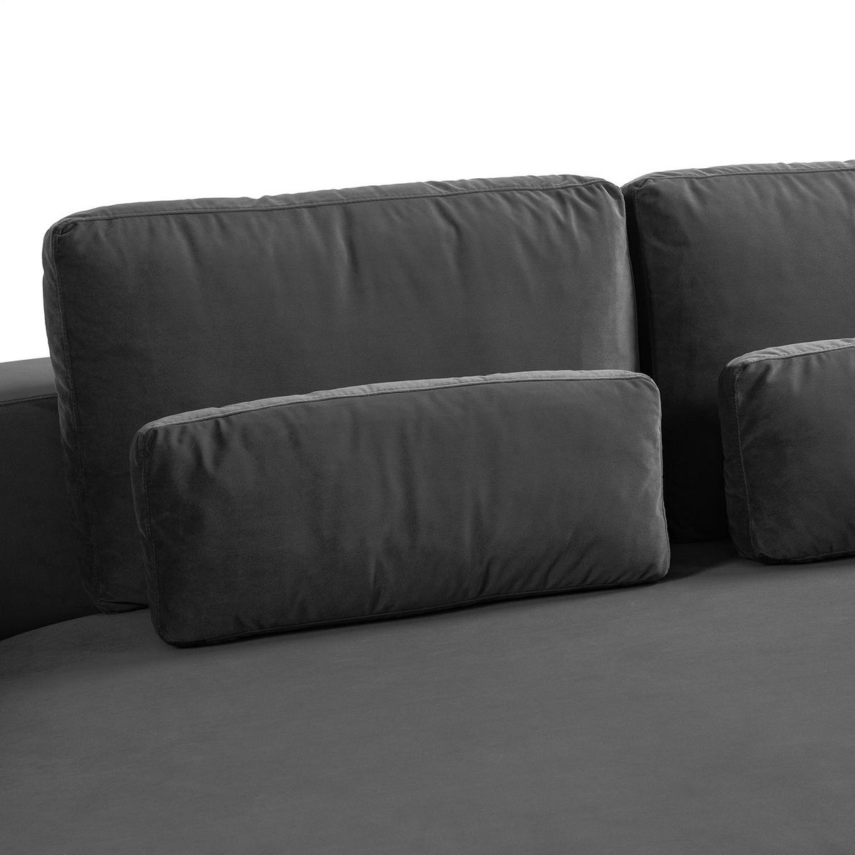 MODULLONGCHAIR - Grau, Textil (194/80/145cm) - home24