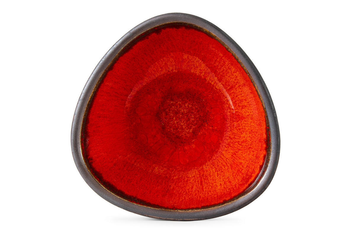 SCHALE PRIMA 6-tlg, Rot - Rot, Keramik - KONSIMO®