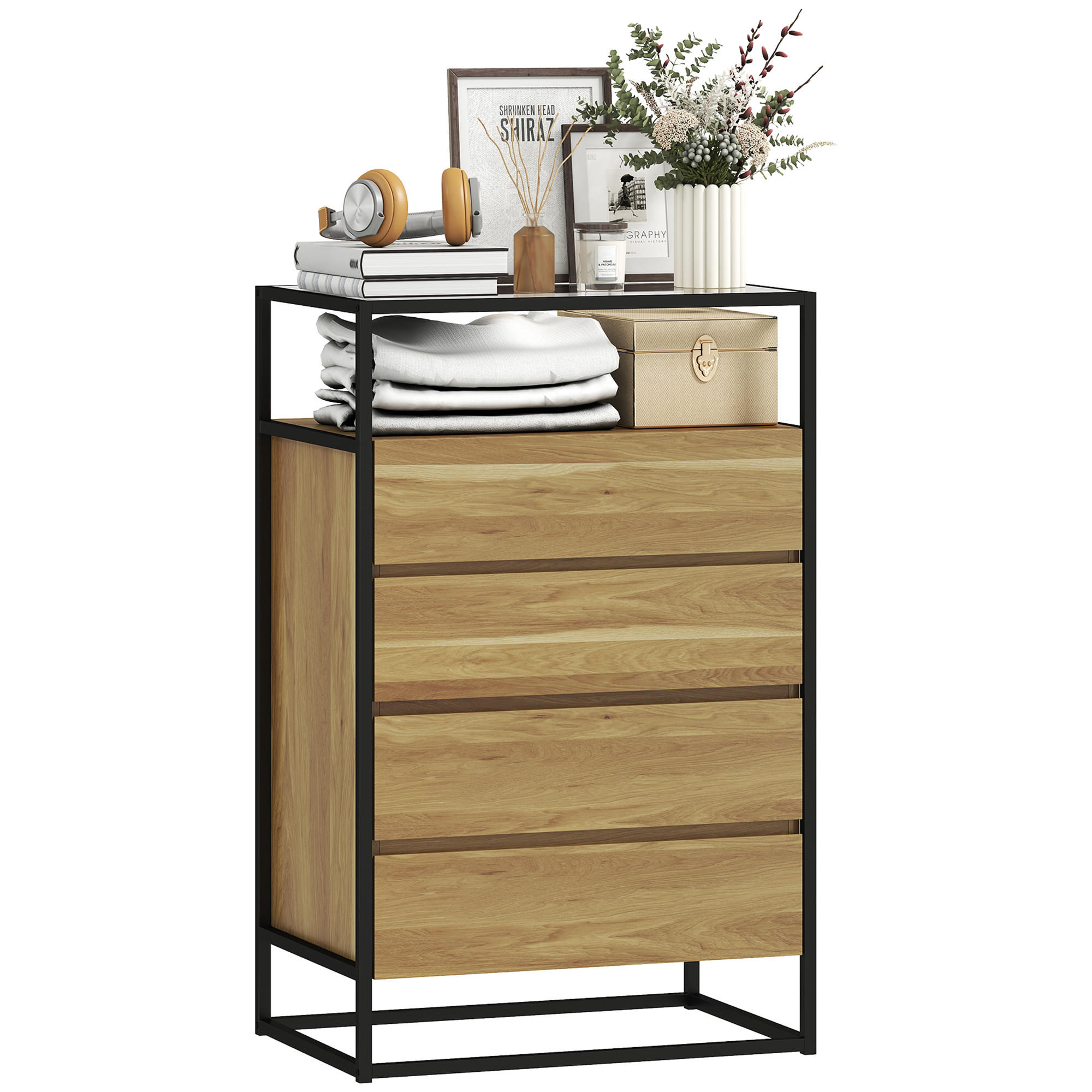 GiPP Nachttisch Beige 40x94.5x60 cm