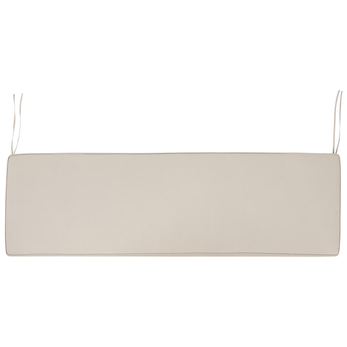 GARTENBANK 3-Sitzer Heller Holzfarbton Sovana - Hellbraun/Beige, Holz (160/91/60cm) - Beliani