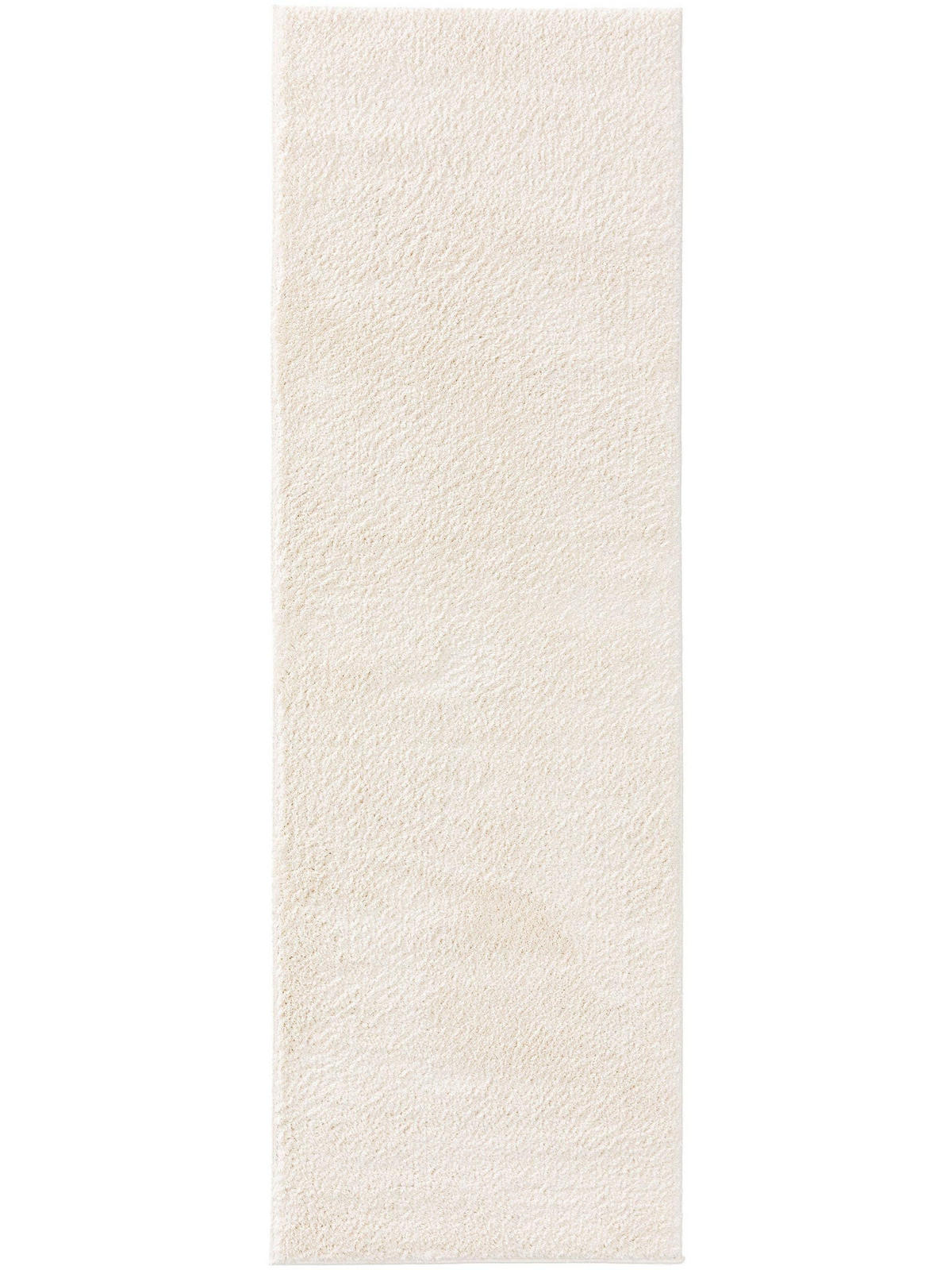 LÄUFER Soda Weiß 80x240 cm - Weiß, Textil (80/240cm) - benuta Nest