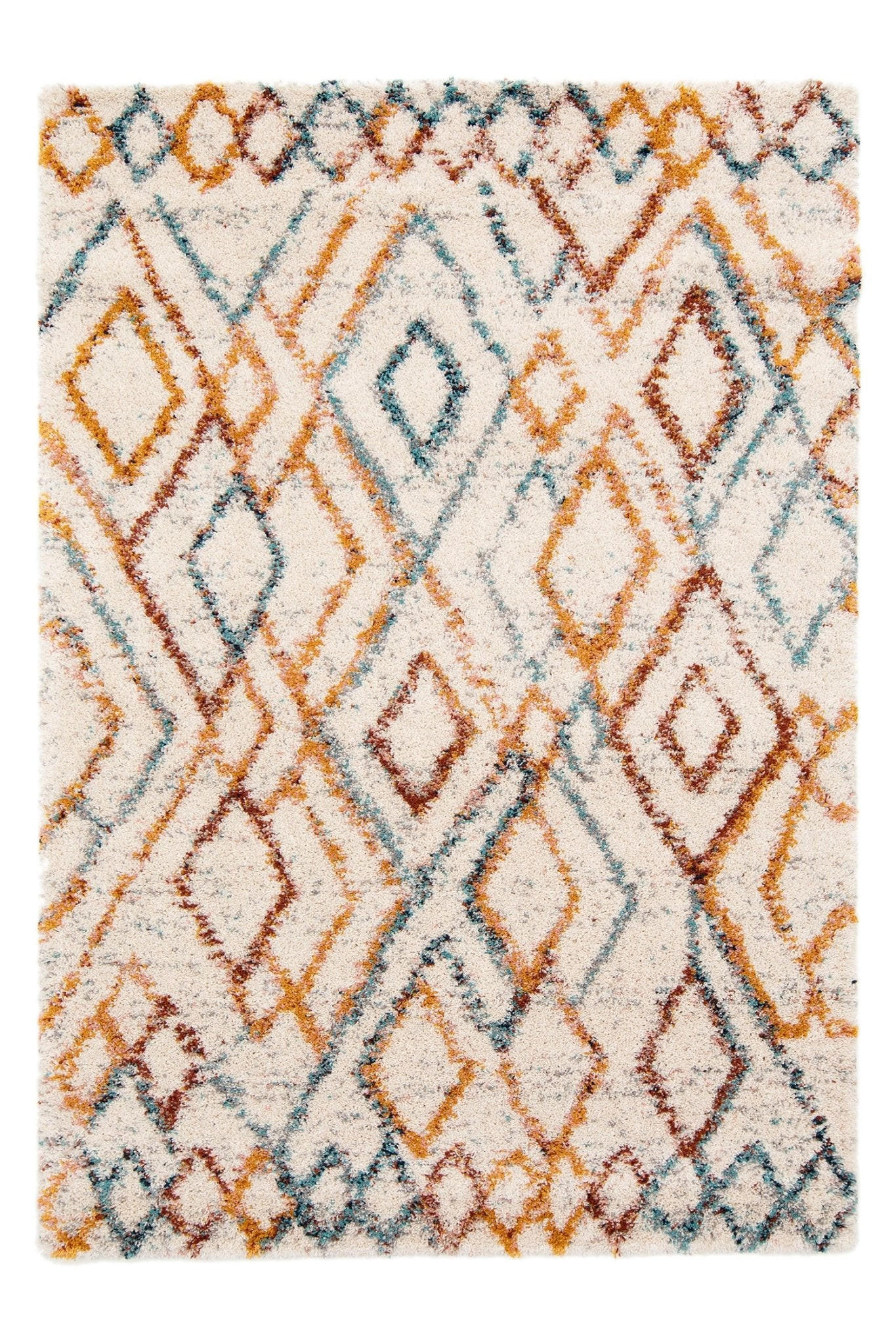 TEPPICH Shaggy dick weich pflegeleicht mehrfarbig - Multicolor, Textil (160/230cm) - AFK Living