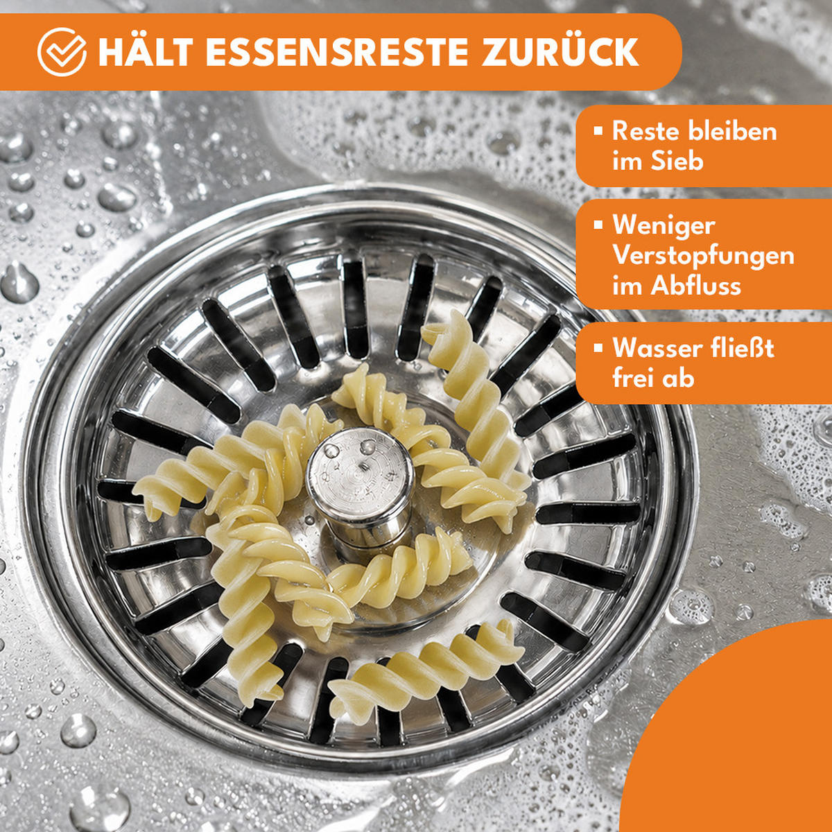 SIEBKÖRBCHEN 82mm - Silberfarben, Metall (8.2/5/8.2cm) - KRUMAD