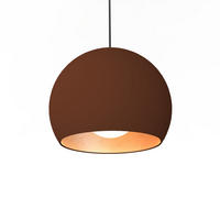 HÄNGELEUCHTE - Braun, Metall (25/25/20cm) - Lumicom