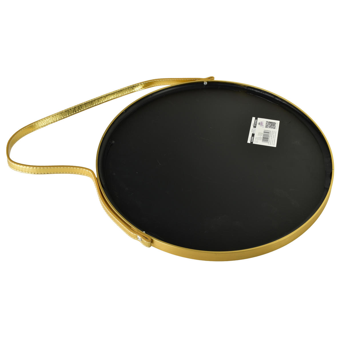 SPIEGEL Alexia gold 40/1.8/40cm Glas - Goldfarben, Metall (40/40/1.8cm) - Mondex