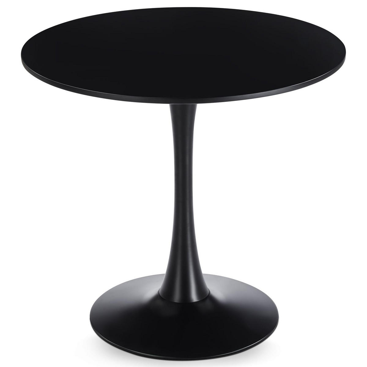 ESSGRUPPE LOIRE/NAVIA 3er Set schwarz - Schwarz, Holzwerkstoff/Metall - IDIMEX