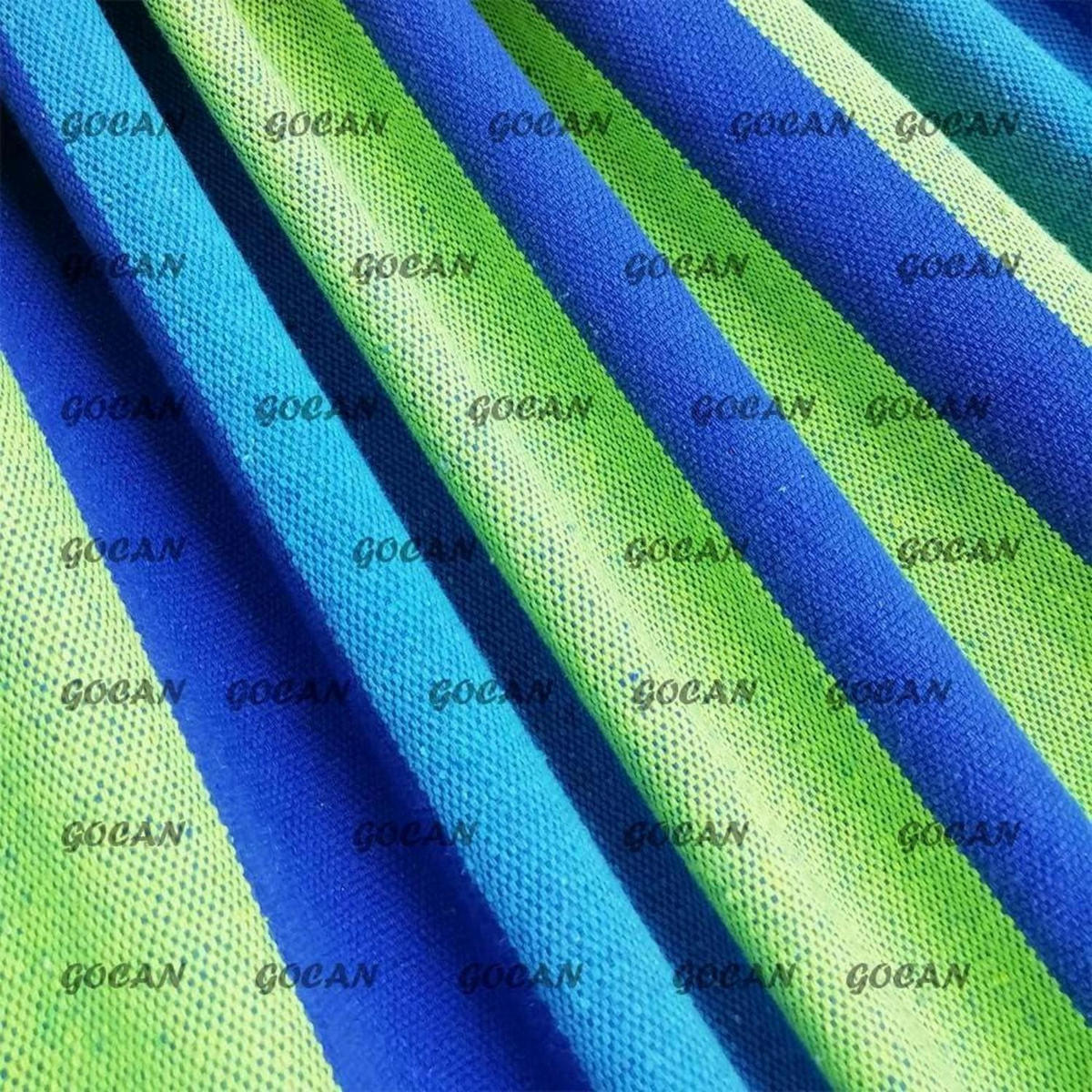 HÄNGEMATTE 2 Personen 220 x 160 cm Blau/Grün - Multicolor, Textil (165.1/2.5/221cm)