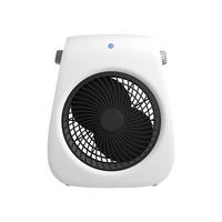 STAND-THERMOVENTILATOR Weiß mit Leistungskontrolle 2000 W - Weiß, Kunststoff (21/27/14cm) - Purline