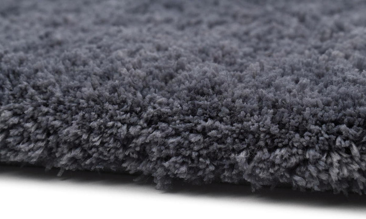 BADTEPPICH Deluxe ANTHRAZIT 70X120CM - Anthrazit, Textil (120/70cm)